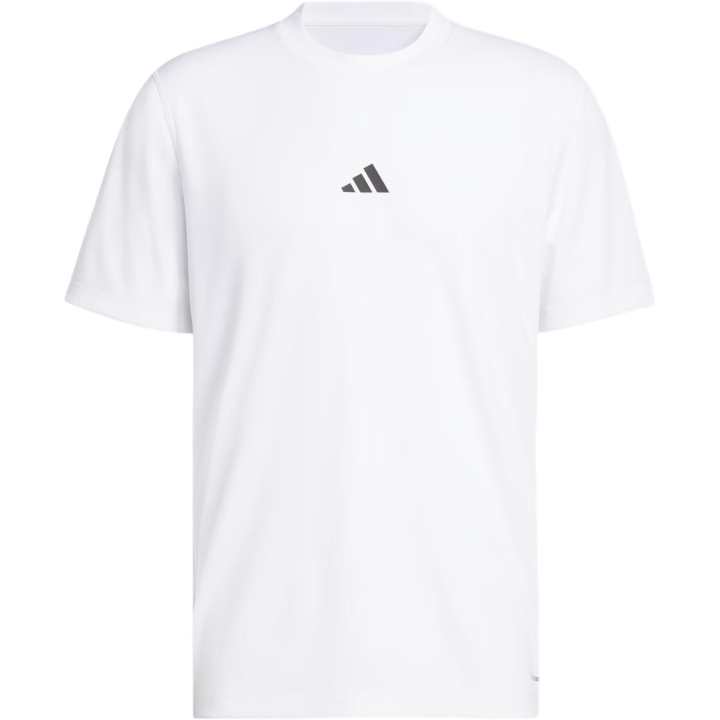 Adidas Adidas T Shirts Men's White Crew Neck Moderate