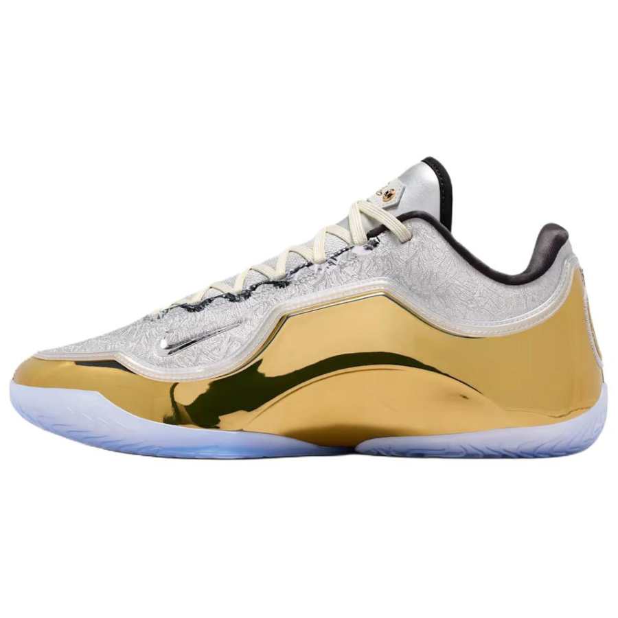 Nike Nike Lebron 23 Support Rebound Basketball Shoes Unisex White Champagne Gold