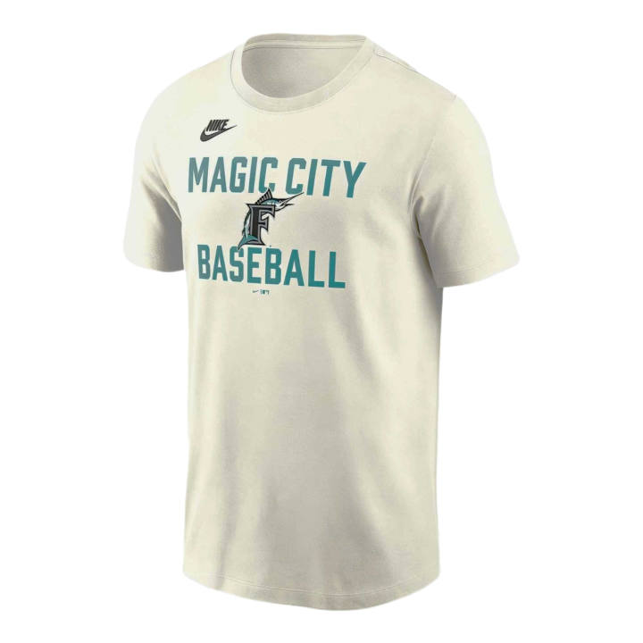 Nike Nike X MLB T Shirts Men's Cream Crew Neck Moderate