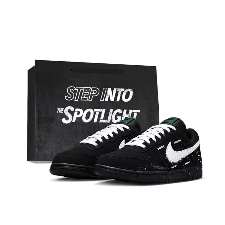 Nike Nike Big Low Lux Skateboard Shoes Unisex Low Top Black