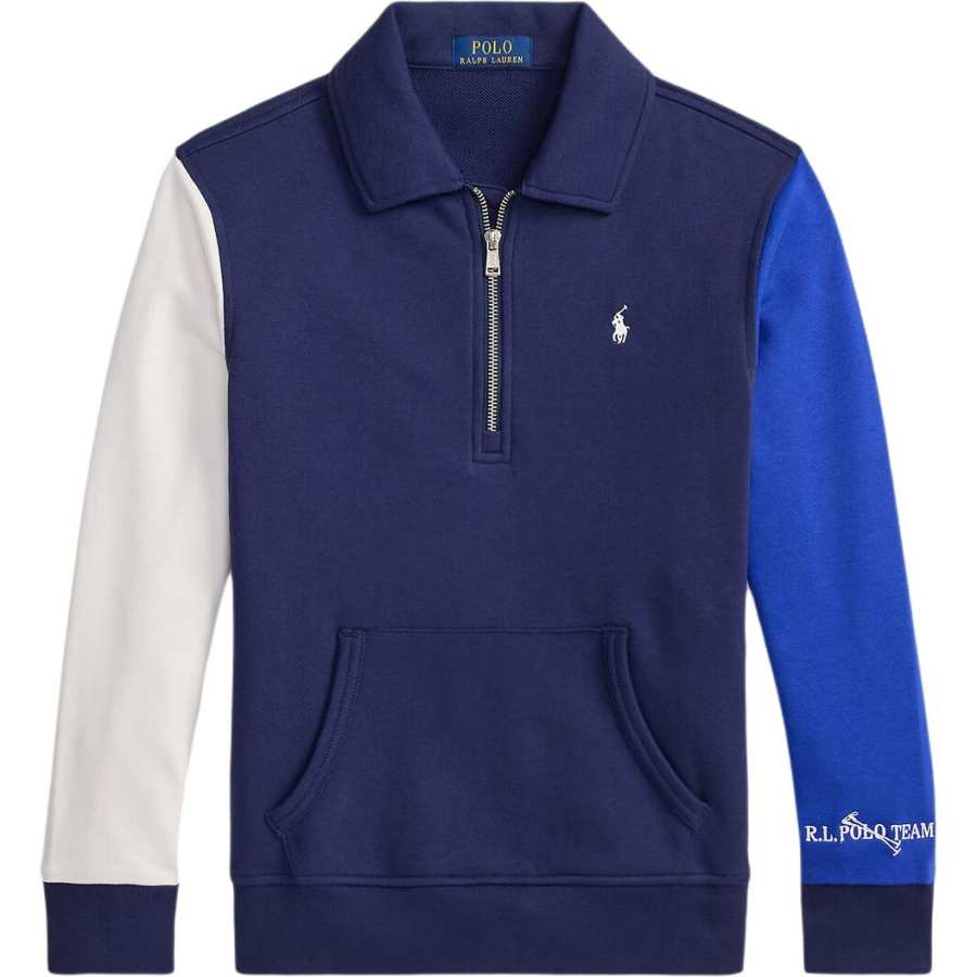 Polo Ralph Lauren Kids Sweatshirts Lapel Moderate Stretch