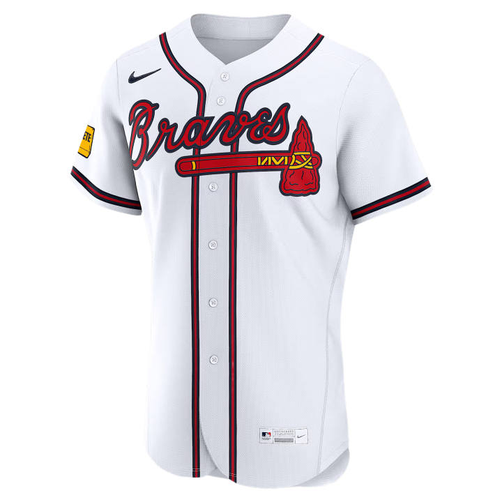 Nike Nike X MLB Sportswear Men's White V Neck Moderate