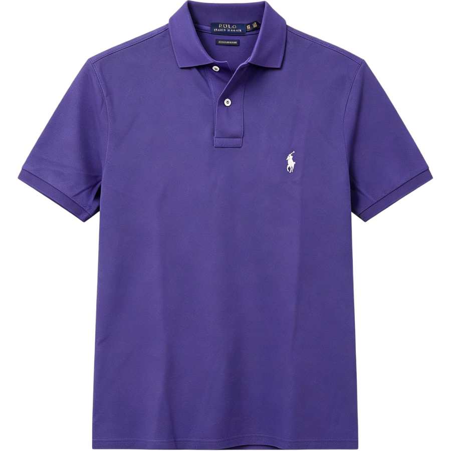Polo Ralph Lauren Polo Shirts Men's Purple Polo Collar Moderate Other
