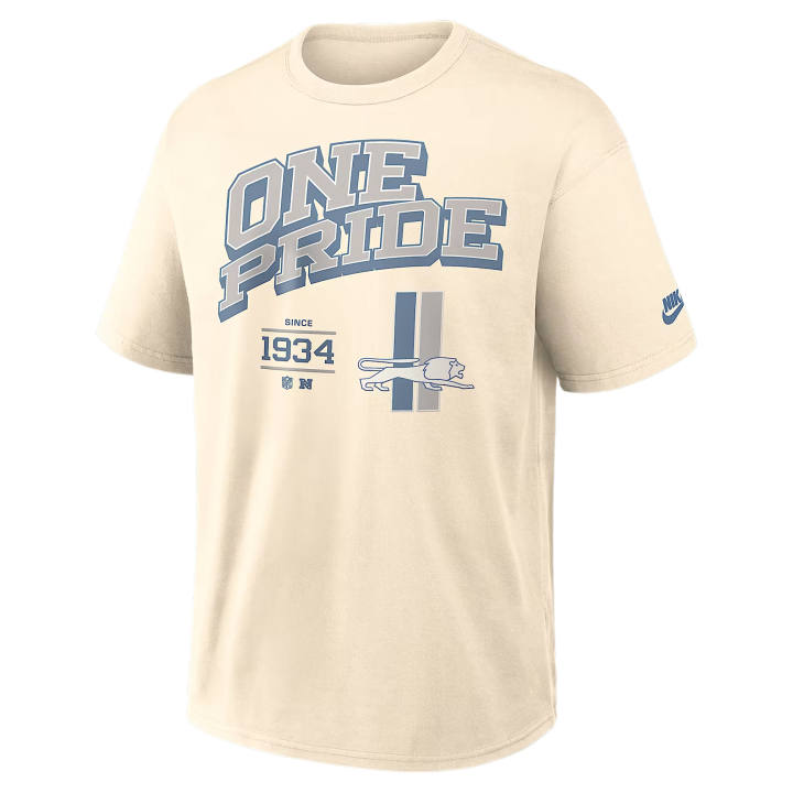 Nike Nike NFL T Shirts Men's Natural Crew Neck