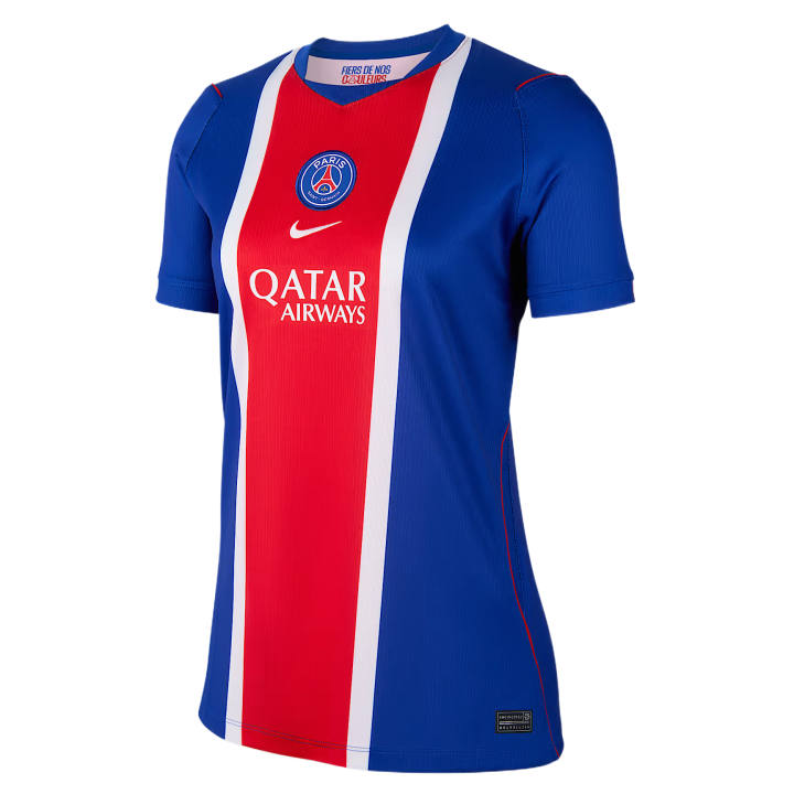 Nike Nike Paris Saint Germain Soccer Jerseys Women's Old Royal Blue/White/University Red/White Crew Neck Moderate