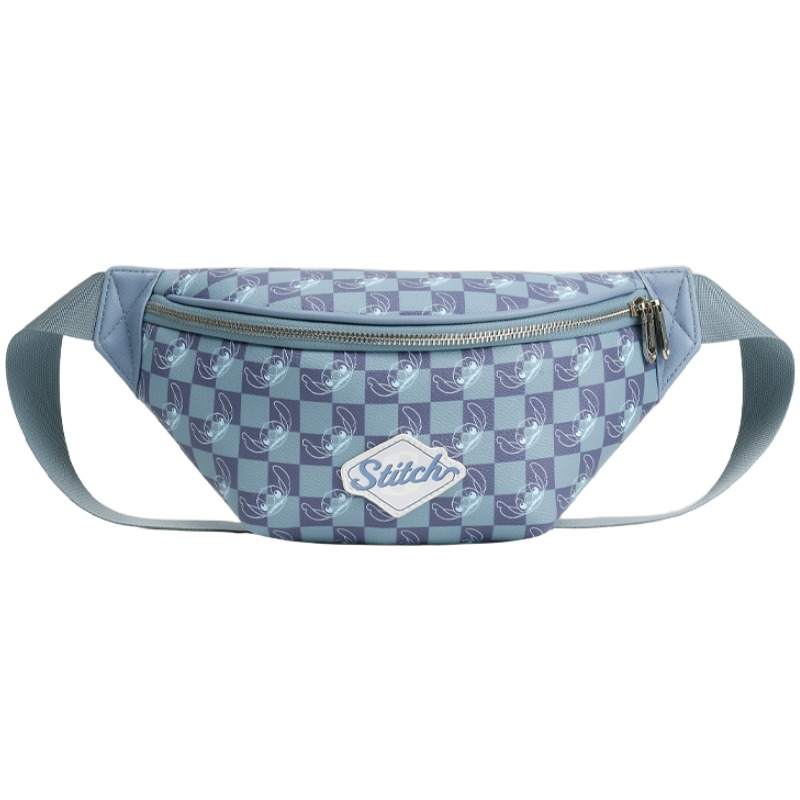 Disney Stitch Sling Bags Denim Blue