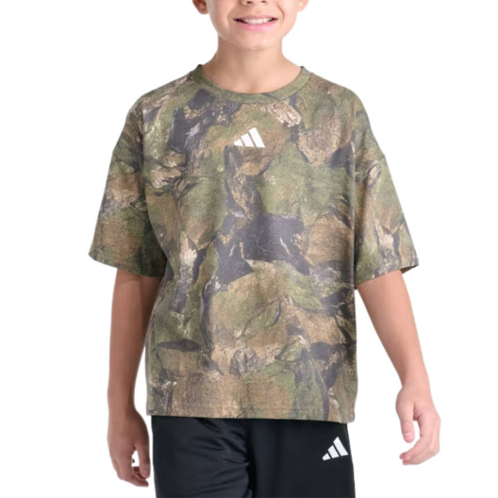Adidas Adidas Kids T Shirts Crew Neck Moderate