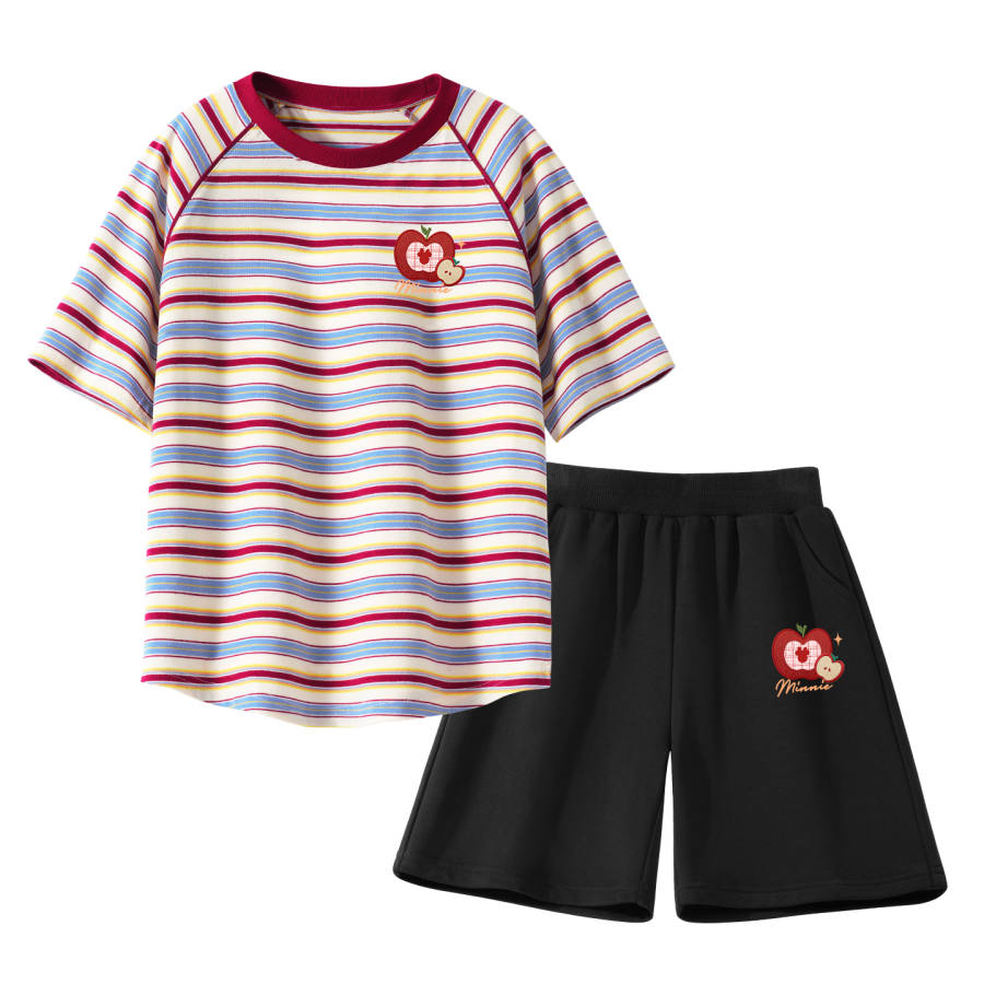 Disney Kids Casual Sportswear Crew Neck Thin Stretch Breathable