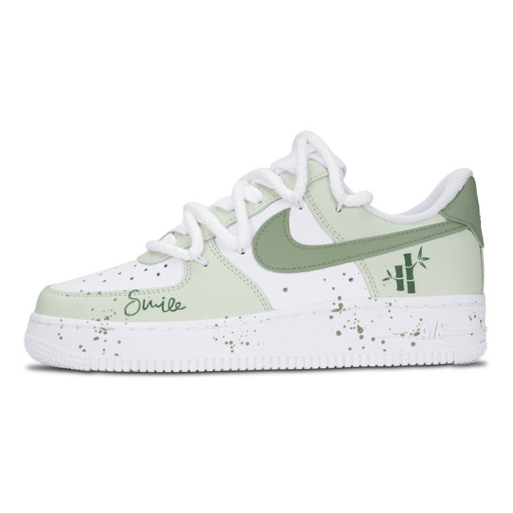 Nike Nike Air Force 1 Skateboard Shoes Unisex Low Top White/Green