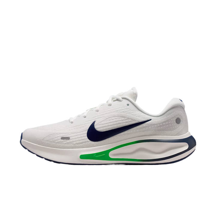 Nike Nike Journey Run Running Shoes Men's Low Top Peak White/Green Spark/White/Midnight Blue