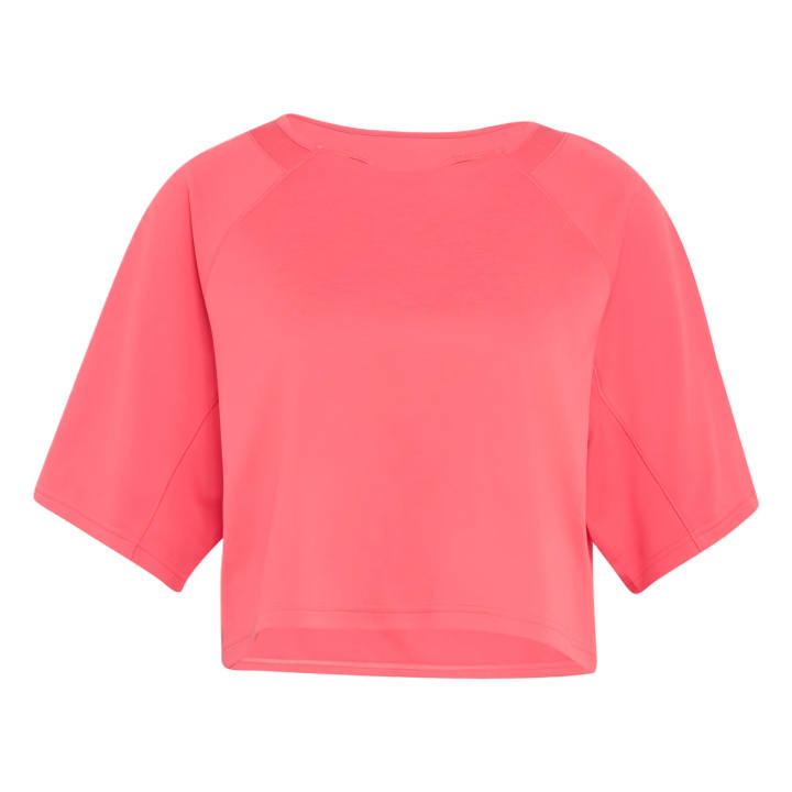 Adidas Adidas Performance Running T Shirts Women's Semi Turbo Crew Neck Moderate