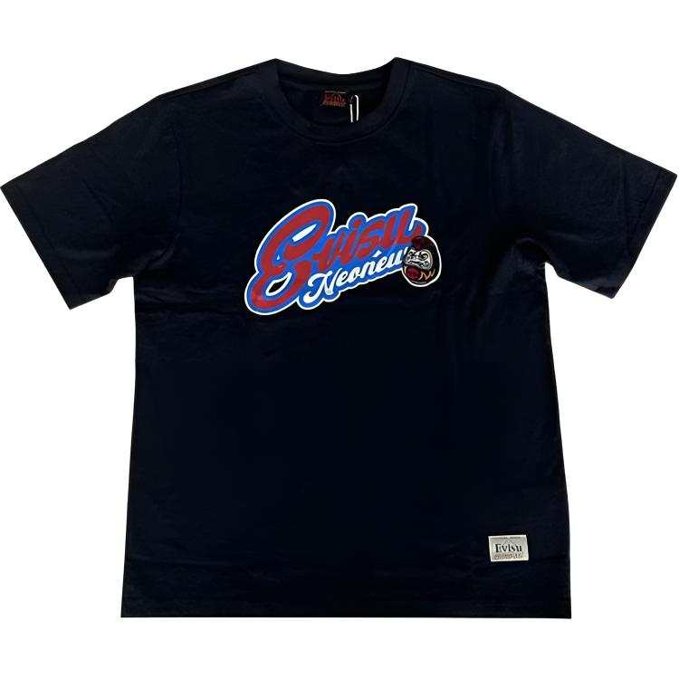 EVISU EVISU T Shirts Men's Black Crew Neck Moderate