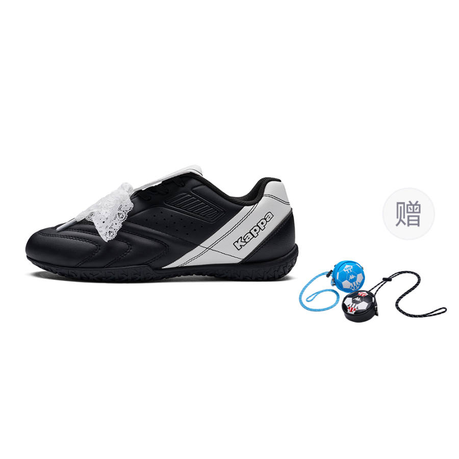Kappa K79 Back to Back Abrasion Resistant, Breathable, Lightweight Low top Racing Shoes Unisex Black
