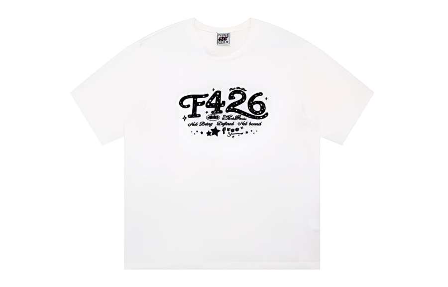 F426 T Shirts Unisex Crew Neck Moderate