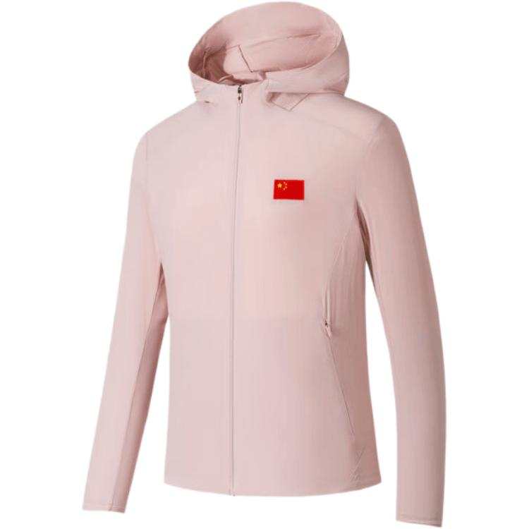 ANTA Champion All Weather Collection Trench Coats Women's Clear Ginger Powder Hooded Non Detachable Moderate Straight Fit
