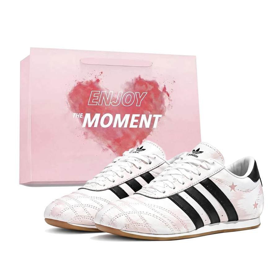 Adidas Originals Taekwondo Training Shoes Women's Low Top White/Pink