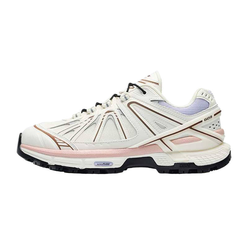 ANTA Champion G03 Casual Shoes Women's Low Top Ivory White/Mist Lavender