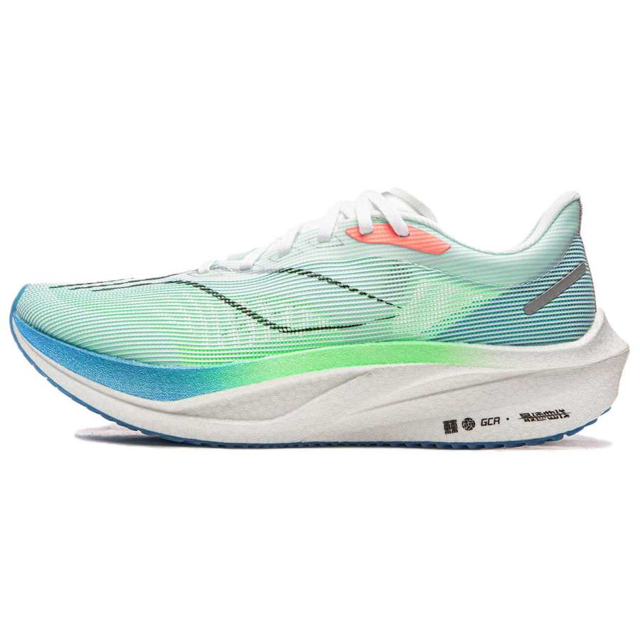 Li-Ning Li Ning Feidian 4 Challenger Cushioning Abrasion Resistant Low top Racing Running Shoes Men's Green