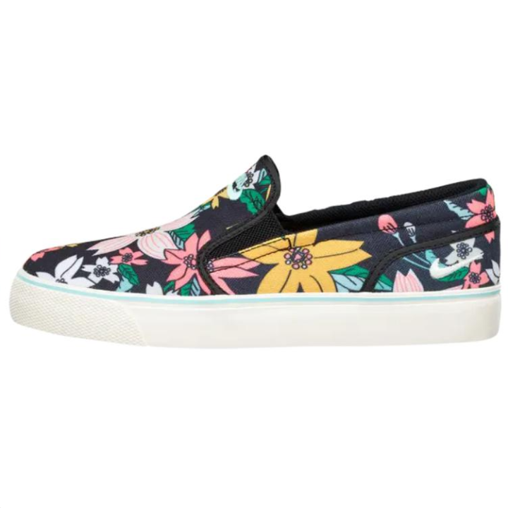 Nike Nike Toki Skateboard Shoes Women's Black/White/Yellow/Green/Pink
