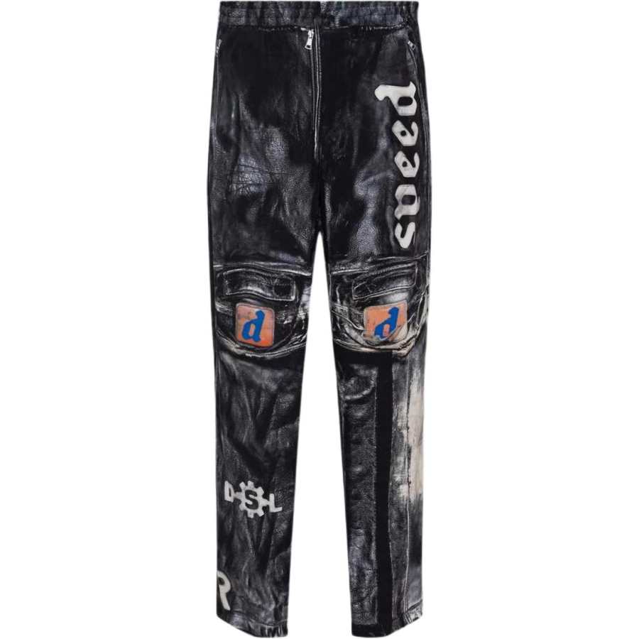 DIESEL DIESEL Casual Pants Men's Black
