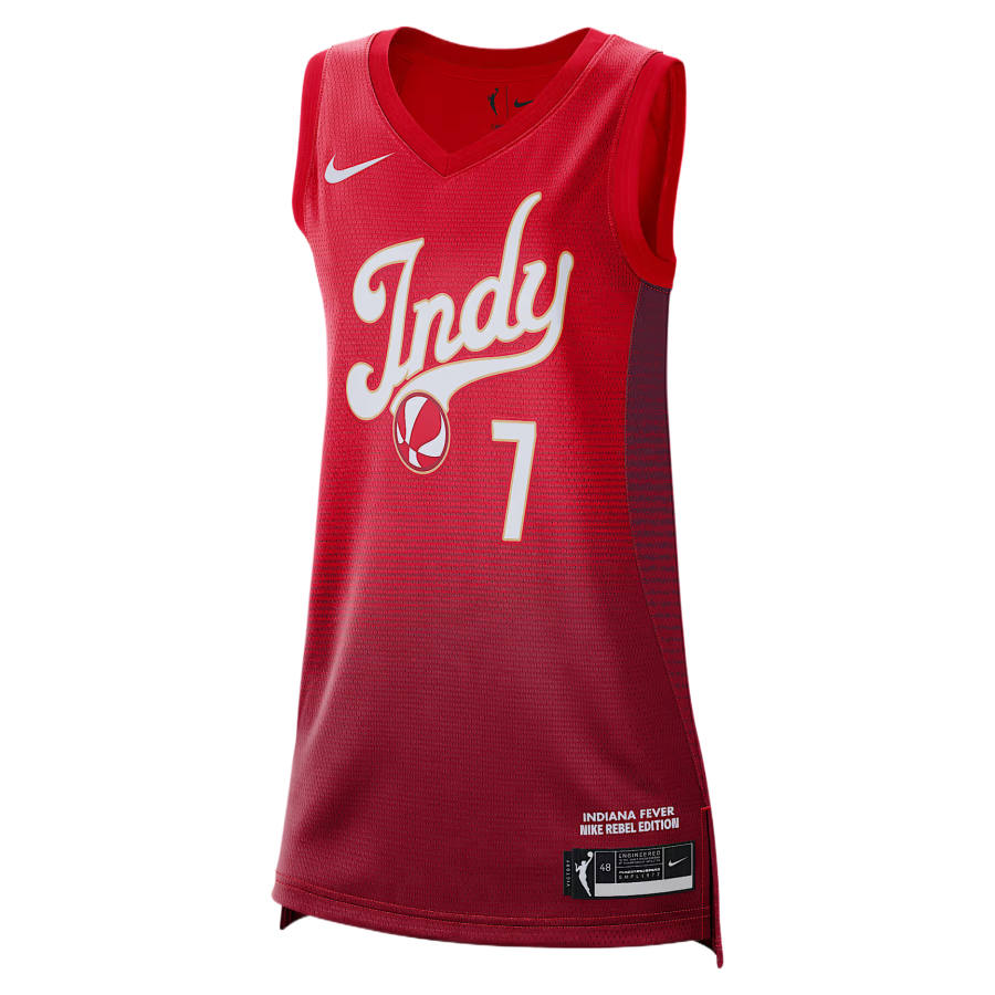Nike Nike Dri Fit Basketball Jerseys Women's University Red V Neck Moderate