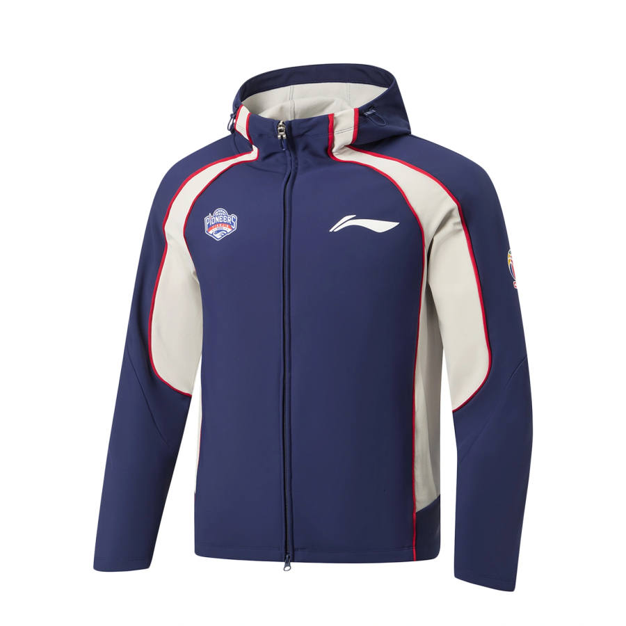 Li-Ning Li Ning Basketball Collection Sweatshirts Men's Dark Bowl Blue Hooded Non Detachable Moderate