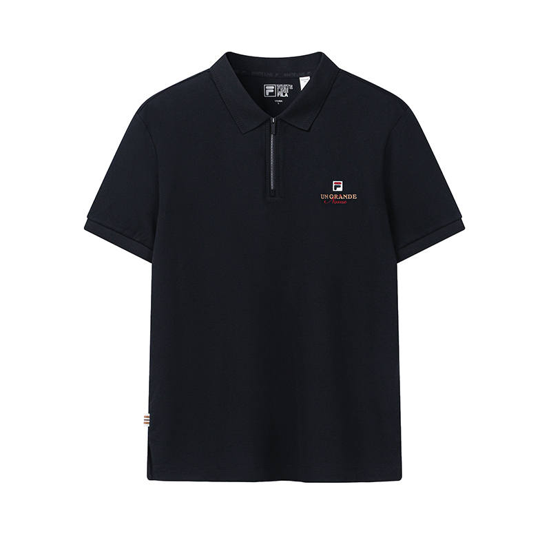 FILA Heritage Polo Shirts Men's Legend Blue Polo Collar Moderate Other