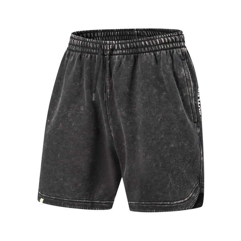Li-Ning Li Ning Sports Shorts Men's Black Moderate Straight Fit Pants