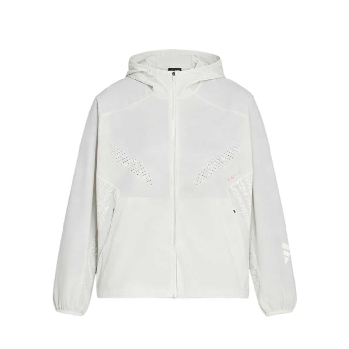 Adidas Adidas Performance Running Jackets Women's Track Gray Hooded Non Detachable Moderate Other