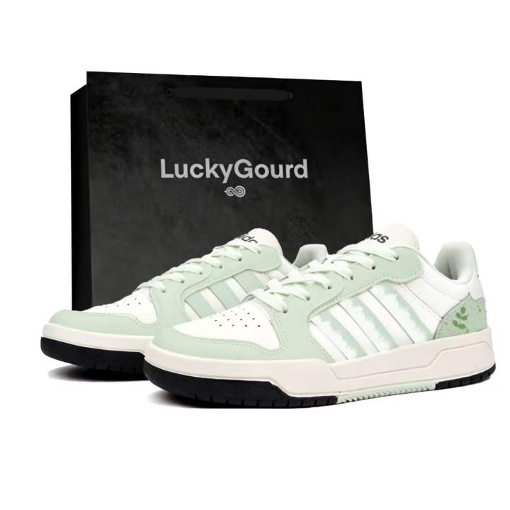 Adidas Adidas ENTRAP Skateboard Shoes Unisex Low Top Black/White