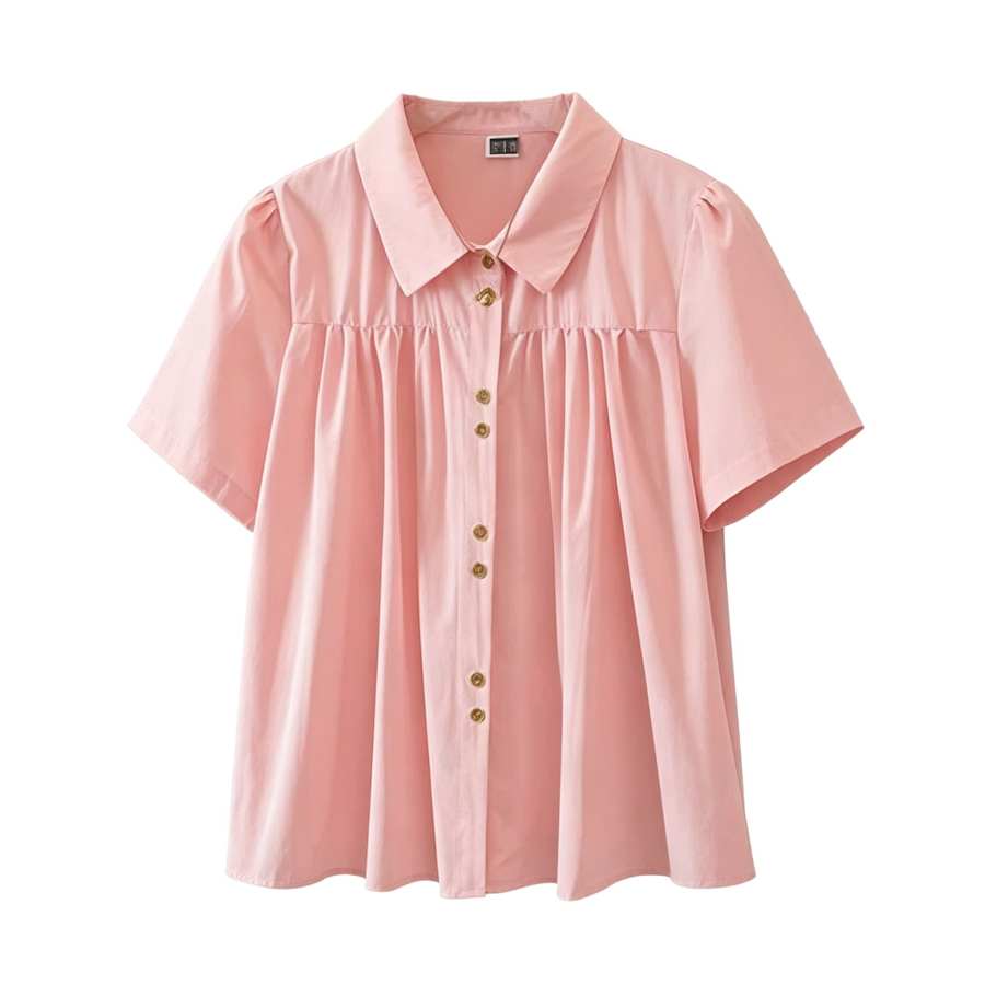 Sugarfunk Sugarfunk Polo Shirts Women's Lapel Thin A Line
