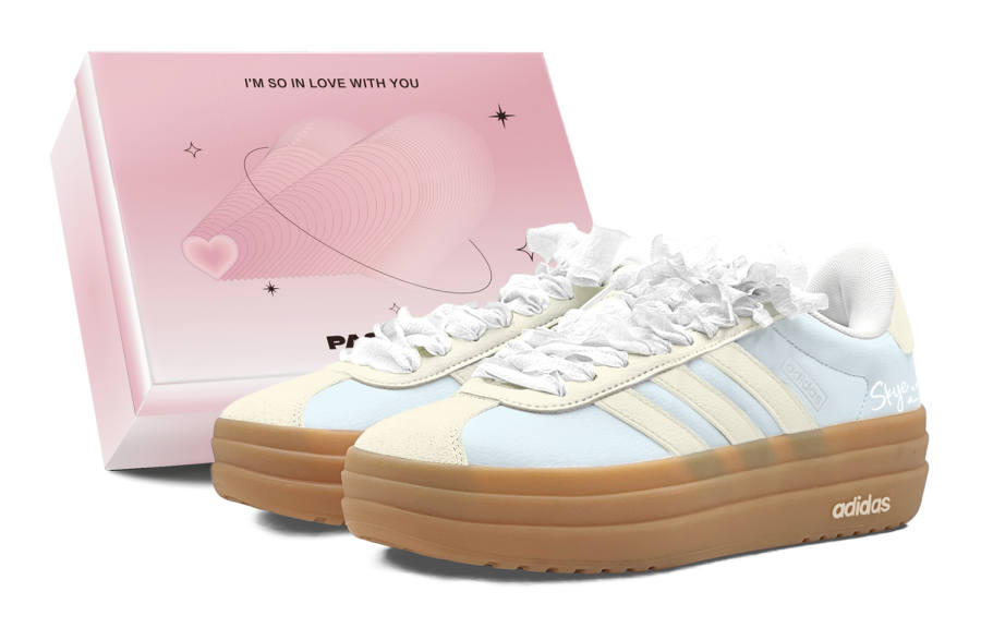 Adidas Adidas VL Court Bold Skateboard Shoes Women's Low Top White