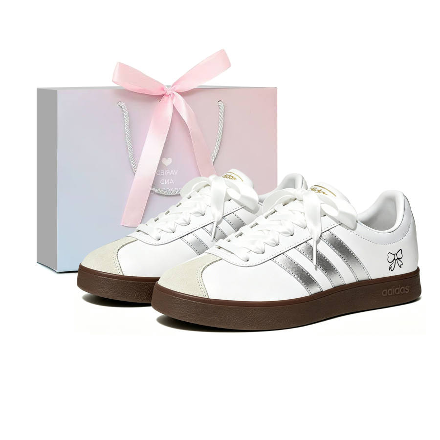 Adidas Adidas VL COURT 2.0 Skateboard Shoes Women's Low Top Black