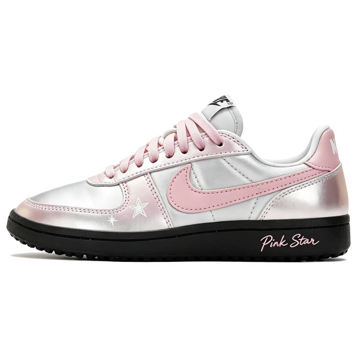 Nike Nike Field General Casual Shoes Women's Low Top Silver/Pink