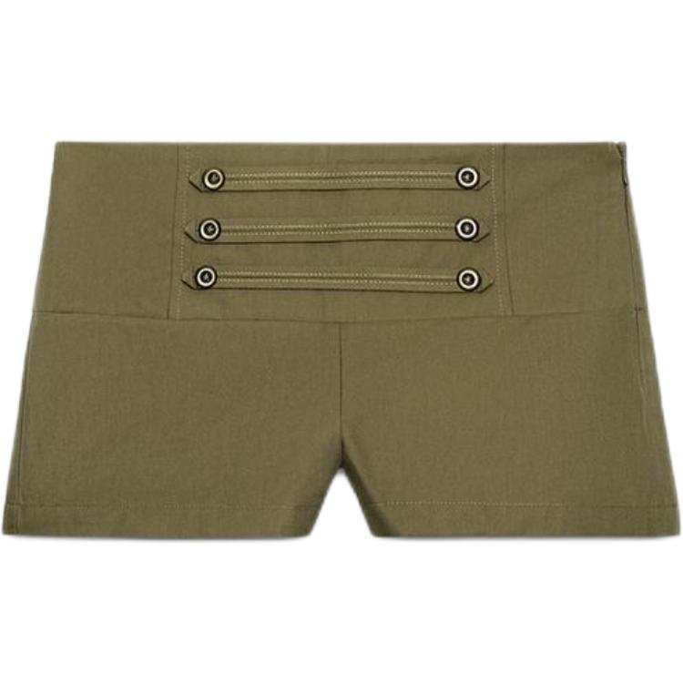 ZARA Casual Shorts Women's Khaki