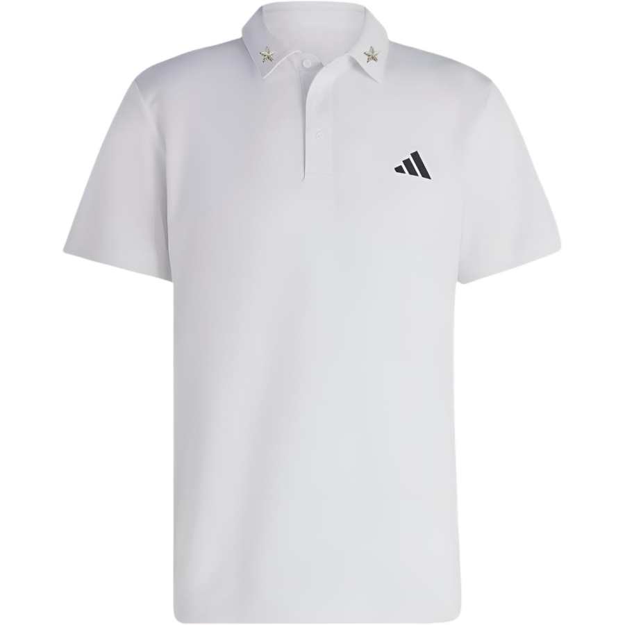 Adidas Adidas Tennis Polo Shirts Unisex White Polo Collar Moderate Other