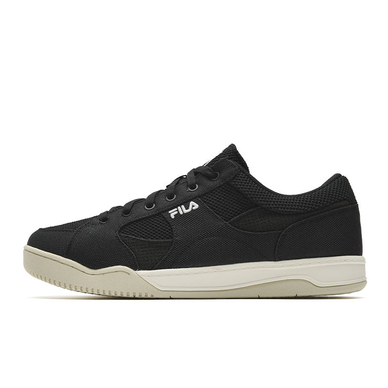 FILA SLANT SHOT Canvas Shoes Men's Low Top Black/Angora Brown