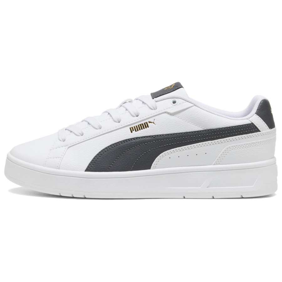PUMA Court Classico Skateboard Shoes Unisex Low Top Black White