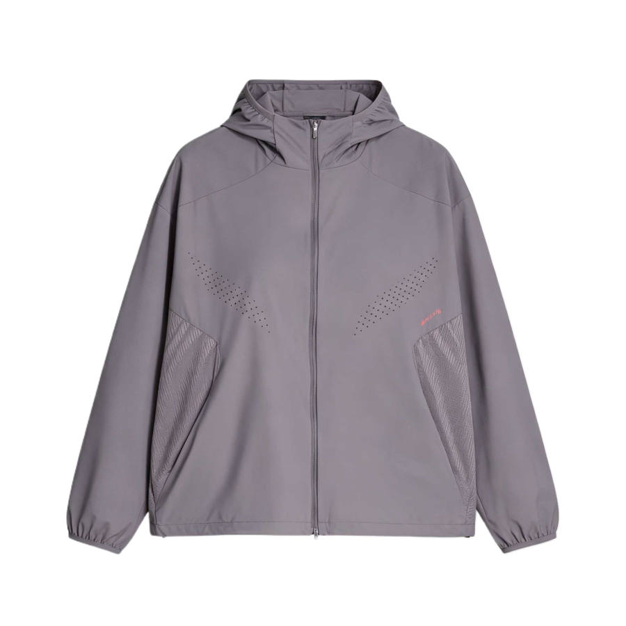 Adidas Adidas Performance Running Jackets Women's Gray Stratum Hooded Non Detachable Moderate Other