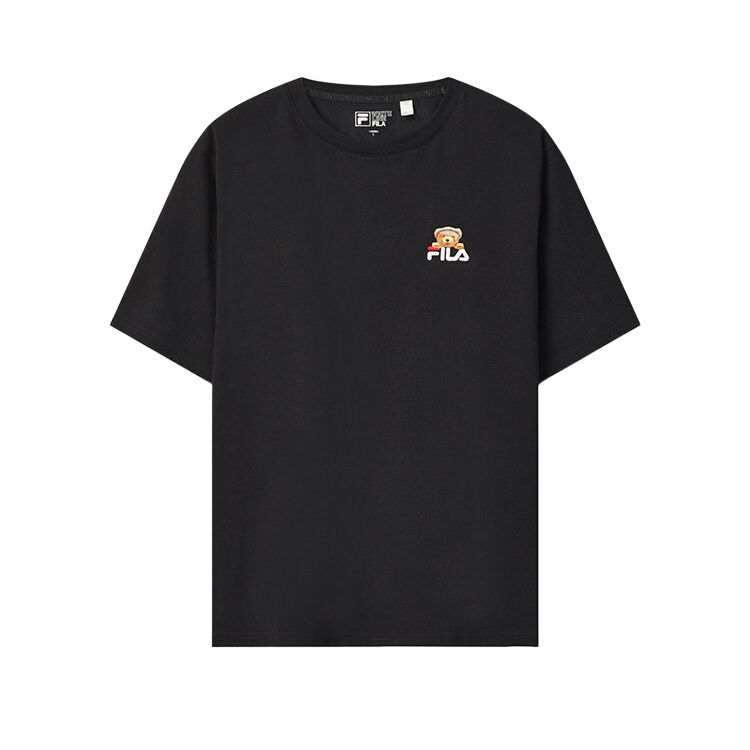 FILA ORIGINALE T Shirts Unisex Legend Blue NV Crew Neck Moderate