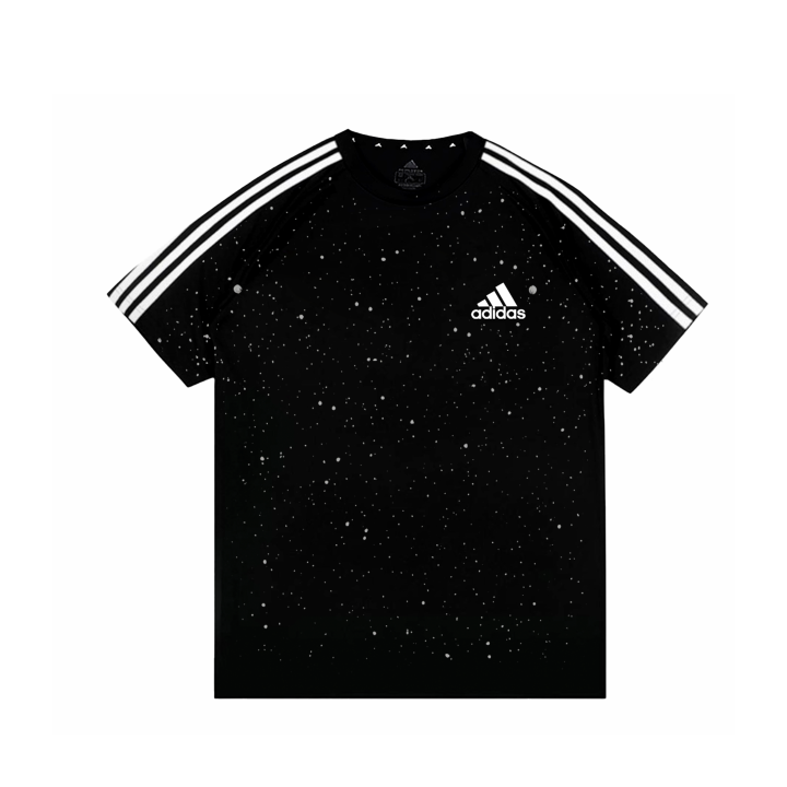 Adidas Adidas T Shirts Unisex Black Crew Neck Thin Straight Fit