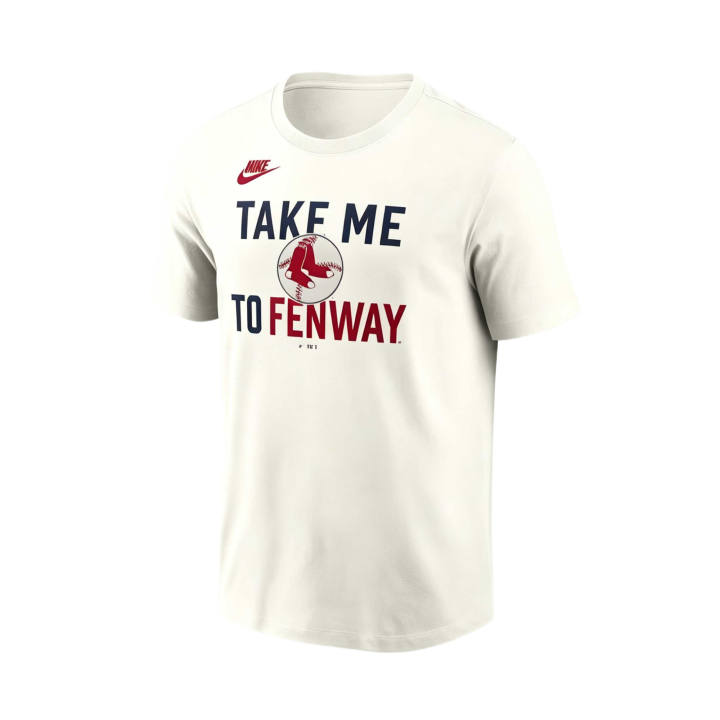 Nike Nike X MLB T Shirts Men's Cream Crew Neck Moderate