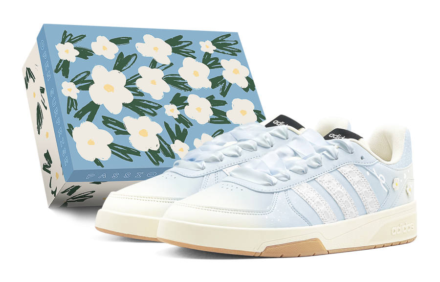 Adidas Adidas COURTBEAT Skateboard Shoes Unisex Low Top White