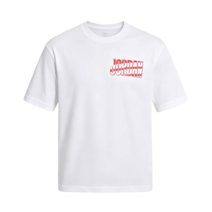 Jordan Jordan Brooklynn T Shirts Men's White Crew Neck Moderate