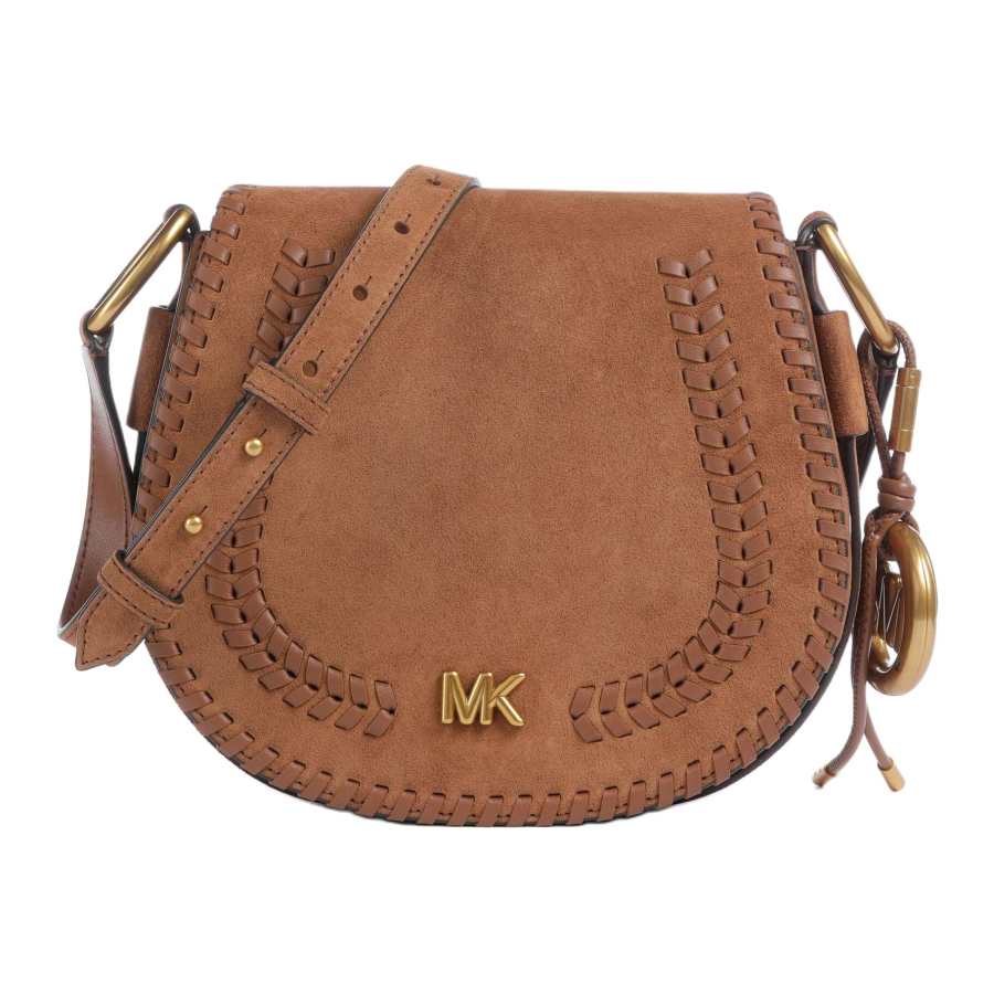 MICHAEL KORS Suede Crossbody Bags Women's Brown