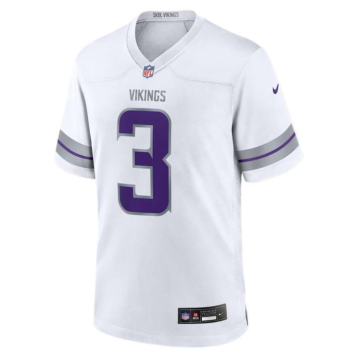 Nike Nike NFL Rugby Jerseys Men's White V Neck Moderate
