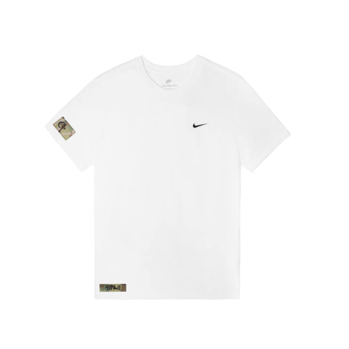 Nike Nike Sportswear T Shirts Men's White Crew Neck Moderate