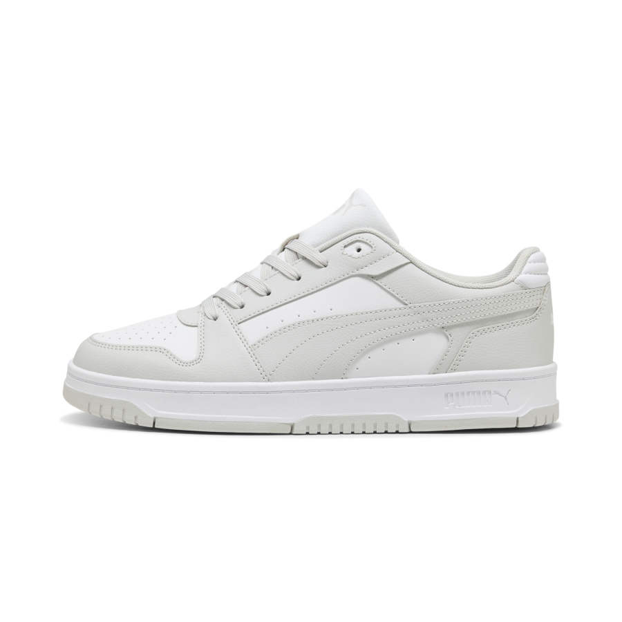 PUMA Rebound Slam Skateboard Shoes Men's Low Top White
