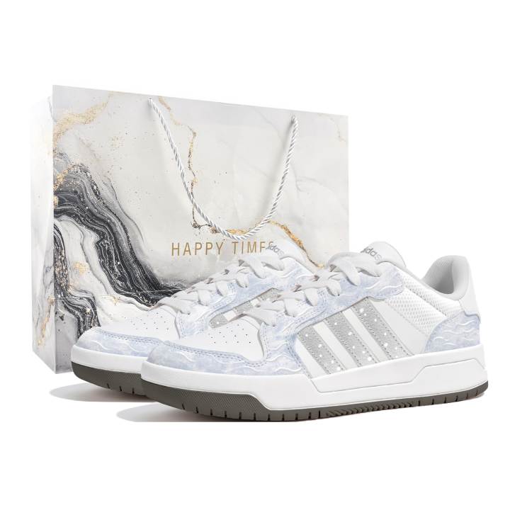Adidas Adidas ENTRAP Skateboard Shoes Unisex Low Top White