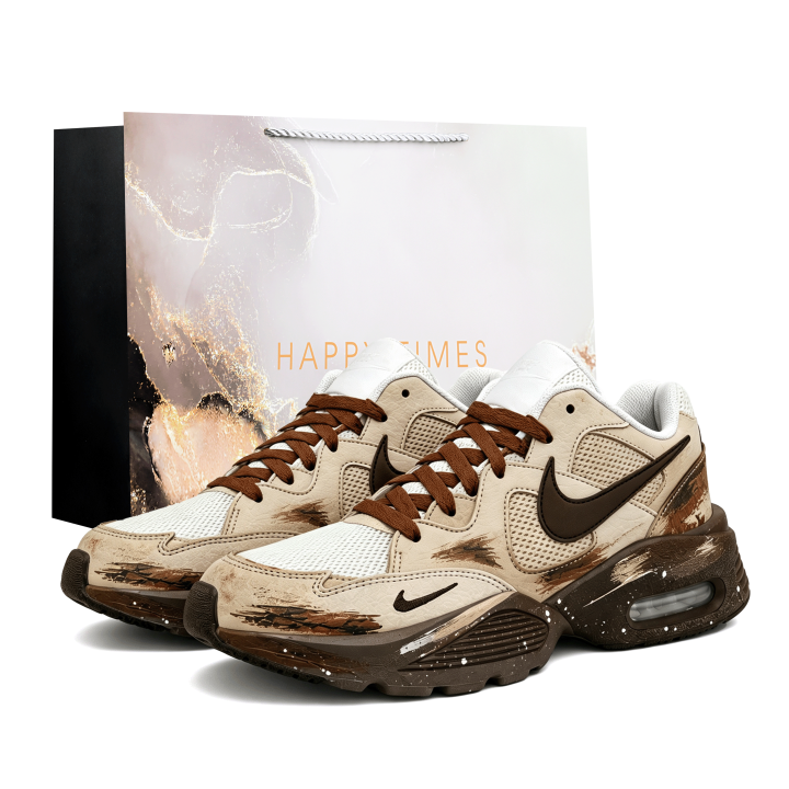 Nike Nike Air Max Fusion Running Shoes Men's Low Top Brown